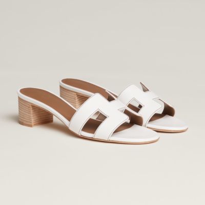 White - Oasis - Women's Shoes | Hermès USA